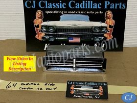 OEM 1963 1964 Cadillac Deville Eldorado Fleetwood CENTER DASH A/C VENT DUCT #1479432