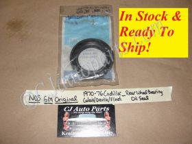 NOS GM 1970 1971 1972 1973 1974 1975 1976 CADILLAC DEVILLE CALAIS FLEETWOOD REAR WHEEL BEARING OIL SEAL