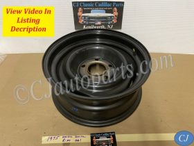 OEM 1969 1970 1971 1972 1973 1974 1975 1976 Cadillac Deville Calais Fleetwood 15 X 6 KELSEY HAYES STEEL WHEEL RIM #001