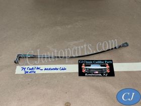 OEM 1971 1972 1973 1974 1975 1976 Cadillac Deville Fleetwood Calais 472/500 Engine THROTTLE ACCELERATOR CABLE #1498731