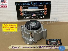 1980 1981 1982 1983 1984 1985 Cadillac Deville Eldorado Fleetwood Seville Commercial Chassis REBUILT SMOG EMISSIONS SECONDARY A.I.R. INJECTION PUMP
