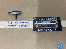 OEM 1971 1972 1973 1974 1975 1976 Cadillac Deville Eldorado Calais Fleetwood 472/500 Engine INTAKE MANIFOLD VACUUM PORT TEE TREE FITTING
