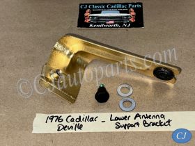 OEM 1973 1974 1975 1976 Cadillac Deville Calais Fleetwood 1973 1974 1975 1976 1977 1978 Eldorado LOWER ANTENNA SUPPORT MOUNTING BRACKET WITH SCREW BOLT #1602174
