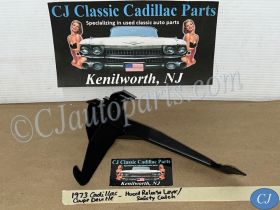 OEM 1973 1974 1975 1976 Cadillac Deville Calais Fleetwood 1973 1974 1975 1976 1977 1978 Eldorado HOOD SAFETY CATCH LATCH RELEASE LEVER #1609155/#1601695
