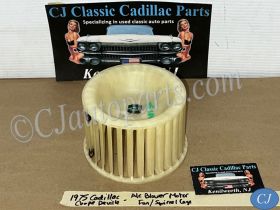 OEM 1971 1972 1973 1974 1975 1976 Cadillac Deville Eldorado Calais Fleetwood Commercial Chassis 1976 1977 Seville A/C BLOWER MOTOR SQUIRREL CAGE #3027062
