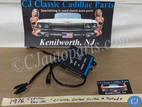 OEM 1976 Cadillac Deville Fleetwood Eldorado Calais DASH CRUISE CONTROL SWITCH **TESTED** #1609293
