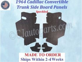 NEW 1964 Cadillac Eldorado Deville Convertible TRUNK SIDE BOARD PANELS  - Cadillac Speckle - #CAD-SDP-266