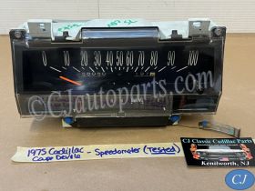 OEM 1974 1975 1976 Cadillac Deville Calais Fleetwood Eldorado DASH INSTRUMENT CLUSTER SPEEDOMETER WITH CIRCUIT BOARD #8987755