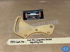 RESTORED 1959 1960 Cadillac Deville Eldorado Fleetwood FRONT A/C COMPRESSOR MOUNTING ADJUSTING BRACKET LINK #1470749