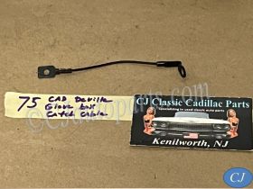 OEM 1974 1975 1976 Cadillac Eldorado Deville Fleetwood Calais DASH GLOVE BOX DOOR CATCH CABLE