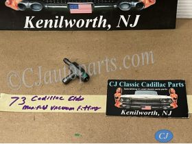 OEM 1971 1972 1973 1974 1975 1976 Cadillac Deville Eldorado Calais Fleetwood 472/500 Engine INTAKE MANIFOLD VACUUM PORT TEE TREE FITTING CONNECTOR (DOUBLE OUTLET) #1498377