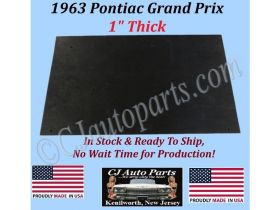 REM 1963 PONTIAC GRAND PRIX HOOD INSULATION IN STOCK- 1" THICK - GPX-HIN-010