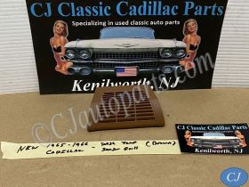 NEW 1965 1966 CADILLAC DEVILLE ELDORADO FLEETWOOD CALAIS DASH IN-CAR TEMP SENSOR GRILL COVER TRIM - RED