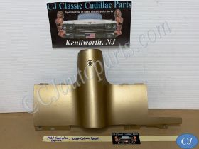 OEM 1961 Cadillac Deville Eldorado Fleetwood LOWER DASH UNDER COLUMN BEZEL TRIM * TAN/LIGHT BROWN * #1475194