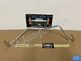 NEW 1980-1981 CADILLAC DEVILLE FLEETWOOD RWD 368 ENGINE FUEL PUMP TO CARBURETOR STEEL LINE 3/8"