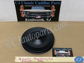 RESTORED 1975 1976 1977 1978 1979 1980 Cadillac Eldorado Deville Fleetwood 368/425/500 Engine POWER STEERING PUMP PULLEY SINGLE GROOVE #1605379