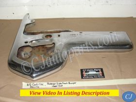 OEM 1965 Cadillac Deville Eldorado Fleetwood Calais RIGHT PASSENGER SIDE UPPER FRONT BUMPER END #35113313