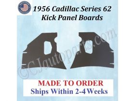 NEW 1956 Cadillac Series 62 Kick Panel Board 2 Piece Set CAD-KPN-170
