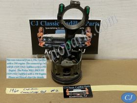 OEM 1959 1960 1961 1962 1963 Cadillac Deville Eldorado Fleetwood 390 Engine CONNECTING ROD WITH PISTON #2 #1470497/#3511503