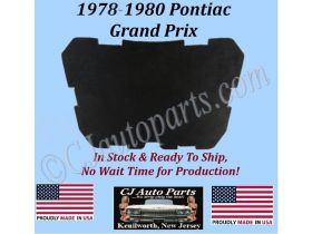 REM 1978 1979 1980 PONTIAC GRAND PRIX HOOD INSULATION IN STOCK - 1/2" THICK - GPX-HIN-055