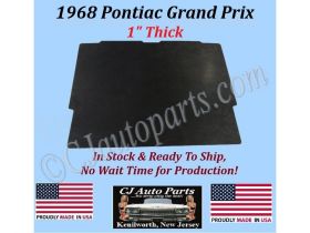 REM 1968 PONTIAC GRAND PRIX HOOD INSULATION IN STOCK - GPX-HIN-035