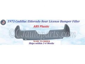 NEW 1973 Cadillac Eldorado 1 Pc Rear License Bumper Filler