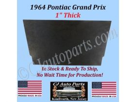 REM 1964 PONTIAC GRAND PRIX HOOD INSULATION IN STOCK - 1" THICK - GPX-HIN-015