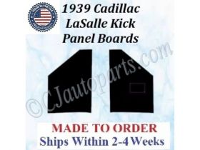 NEW 1939 Cadillac LaSalle Series 50 Kick Panel Board 2 Piece Set CAD-KPN-105