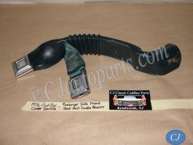 OEM 1971 1972 1973 1974 1975 1976 Cadillac Deville Calais Fleetwood 1971 1972 1973 1974 1975 1976 1977 1978 Eldorado RIGHT PASSENGER SIDE FRONT SEAT BELT DOUBLE BUCKLE RECEIVER
