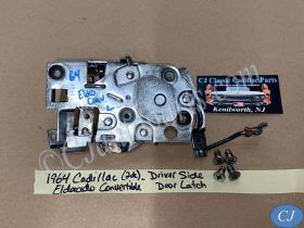 OEM 1963 1964 Cadillac Eldorado Deville 2 Door Models LEFT DRIVER SIDE FRONT DOOR LOCK LATCH #4885703