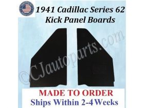 NEW 1941 Cadillac Series 62 Kick Panel Board 2 Piece Set CAD-KPN-130