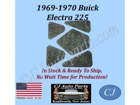 NEW 1969 1970 BUICK ELECTRA HOOD INSULATION - 1/2" THICK -BUK-HIN-115