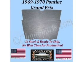 REM 1969 1970 PONTIAC GRAND PRIX HOOD INSULATION IN STOCK - 1" THICK - GPX-HIN-040
