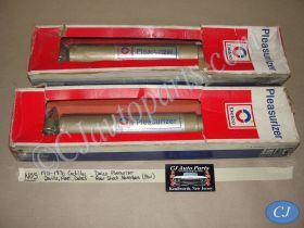 NOS 1971 1972 1973 1974 1975 1976 Cadillac Deville Fleetwood Calais DELCO PLEASURIZER REAR SHOCK ABSORBERS #P-1180 (PAIR)