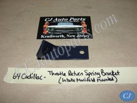 OEM 1963 1964 Cadillac Deville Eldorado Fleetwood CARBURETOR THROTTLE RETURN SPRING BRACKET Mounted on Intake Manifold