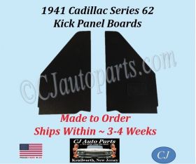 NEW 1941 Cadillac Series 62 Kick Panel Board 2 Piece Set CAD-KPN-130