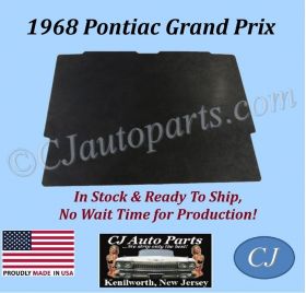 REM 1968 PONTIAC GRAND PRIX HOOD INSULATION IN STOCK - GPX-HIN-035