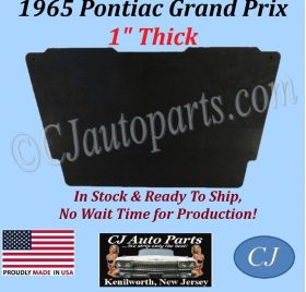 REM 1965 PONTIAC GRAND PRIX HOOD INSULATION IN STOCK -  1" THICK - GPX-HIN-020