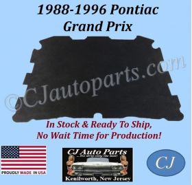 REM 1988 1989 1990 1991 1992 1993 1994 1995 1996 PONTIAC GRAND PRIX HOOD INSULATION IN STOCK - GPX-HIN-065