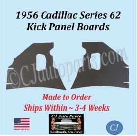 NEW 1956 Cadillac Series 62 Kick Panel Board 2 Piece Set CAD-KPN-170