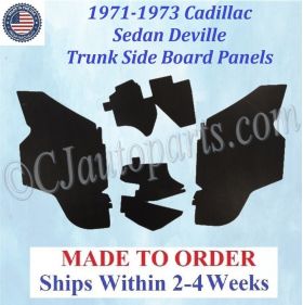 1971 1972 1973 Cadillac Sedan Deville Hardtop TRUNK SIDE BOARD PANELS #CAD-SDP-345