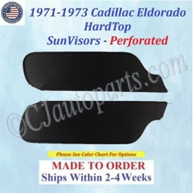 1971 1972 1973 Cadillac Eldorado HardTop SUNVISORS (PAIR) #CAD-SVR-520