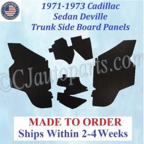 1971 1972 1973 Cadillac Sedan Deville Hardtop TRUNK SIDE BOARD PANELS #CAD-SDP-345