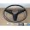 OEM 1974 1975 1976 Cadillac Eldorado Deville Fleetwood Calais Steering Wheel w/ Horn Pad & Woodgrain Inlay Trim