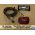 OEM 1974 1975 1976 Cadillac Deville Calais Fleetwood REAR BRAKE LIGHT FIBER OPTIC INDICATORS WITH BEZEL TRIM - RED #9669614