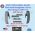 NEW 1985 1986 1987 1989 Cadillac Deville Fleetwood Brougham 6 Piece Rear Bumper Filler Set