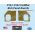 NEW 1961 1962 Cadillac Deville Eldorado Fleetwood WITHOUT A/C Kick Panel Board 2 Piece Set CAD-KPN-218