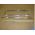 OEM 1966 Cadillac Eldorado Fleetwood Deville Calais TRUNK DECK LID LIP CHROME BEZEL TRIM MOLDING 3 PIECE SET #4227324/#4227325/#4227314