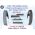 NEW 1985 1986 1987 1989 Cadillac Deville Fleetwood Brougham 6 Piece Rear Bumper Filler Set