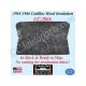 REM 1965-1966 CADILLAC DEVILLE ELDORADO FLEETWOOD CALAIS HOOD INSULATION PAD - 1/2" THICK - IN STOCK - CADHIN090